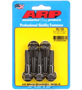 ARP Hardware - M10 x 1.50 x 40 hex black oxide bolts
