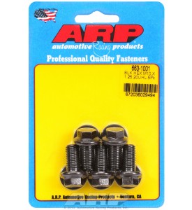 ARP Hardware - M10 x 1.25 x 20 hex black oxide bolts