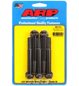 ARP Hardware - M10 x 1.25 x 80 hex black oxide bolts