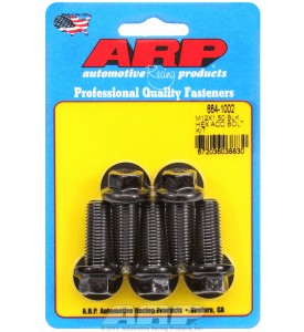 ARP Hardware - M12 x 1.50 x 30 hex black oxide bolts