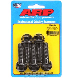 ARP Hardware - M12 x 1.50 x 40 hex black oxide bolts