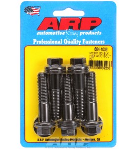 ARP Hardware - M12 x 1.50 x 50 hex black oxide bolts