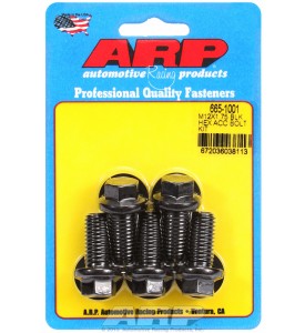 ARP Hardware - M12 x 1.75 x 25 hex black oxide bolts
