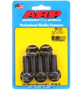 ARP Hardware - M12 x 1.75 x 30 hex black oxide bolts