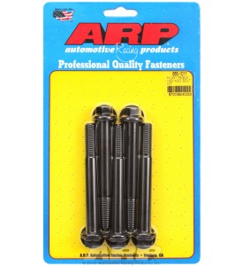 ARP Hardware - M12 x 1.75 x 100 hex black oxide bolts