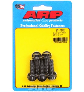 ARP Hardware - M8 x 1.25 x 25 12pt black oxide bolts