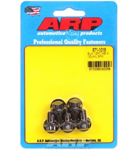 ARP Hardware - M8 x 1.25 x 12  12pt black oxide bolts