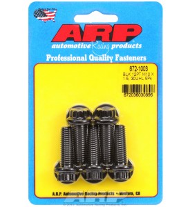 ARP Hardware - M10 x 1.50 x 30 12pt black oxide bolts