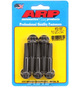ARP Hardware - M10 x 1.50 x 50 12pt black oxide bolts