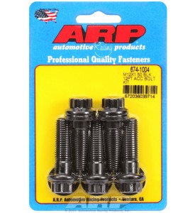 ARP Hardware - M12 x 1.50 x 40 12pt black oxide bolts