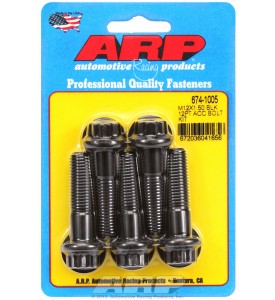 ARP Hardware - M12 x 1.50 x 45 12pt black oxide bolts