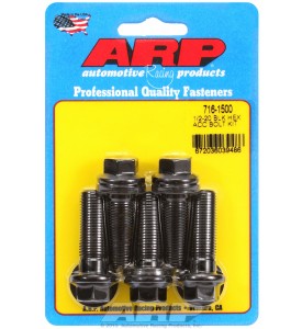 ARP Hardware - 1/2-20 x 1.500 hex black oxide bolts