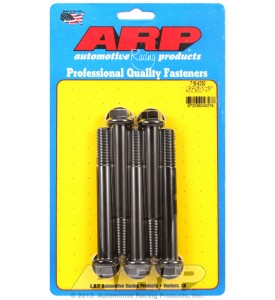 ARP Hardware - 1/2-20 x 4.250 hex black oxide bolts