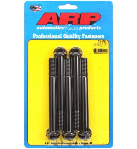 ARP Hardware - 1/2-20 x 4.750 hex black oxide bolts