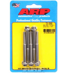 ARP Hardware - 1/4-28 x 2.500 hex SS bolts