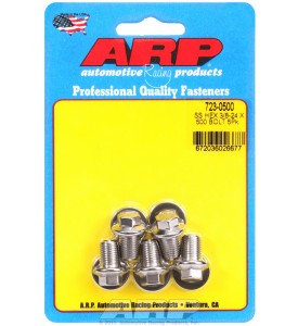 ARP Hardware - 3/8-24 x .500 hex SS bolts