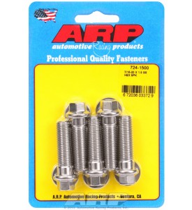 ARP Hardware - 7/16-20 x 1.500 hex SS bolts