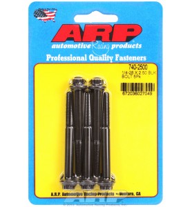 ARP Hardware - 1/4-28 x 2.500 12pt black oxide bolts