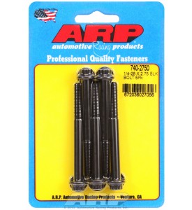 ARP Hardware - 1/4-28 x 2.750 12pt black oxide bolts