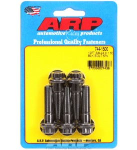 ARP Hardware - 3/8-24 x 1.500 12pt 7/16 wrenching black oxide bolts