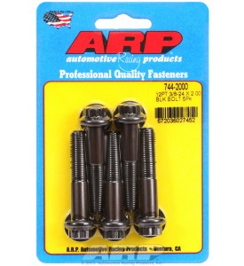 ARP Hardware - 3/8-24 x 2.000 12pt 7/16 wrenching black oxide bolts