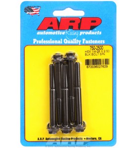 ARP Hardware - 1/4-28 x 2.500 hex black oxide bolts