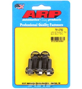 ARP Hardware - 5/16-24 x .750 hex black oxide bolts