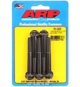 ARP Hardware - 5/16-24 x 2.500 hex black oxide bolts