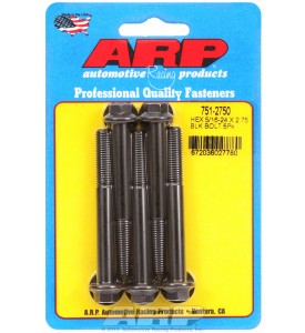 ARP Hardware - 5/16-24 x 2.750 hex black oxide bolts