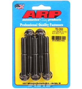 ARP Hardware - 3/8-24 x 2.500 hex black oxide bolts