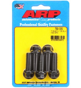 ARP Hardware - 7/16-20 x 1.250 hex black oxide bolts