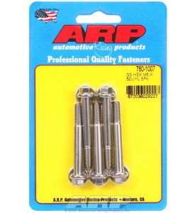 ARP Hardware - M6 x 1.00 x 50 hex SS bolts