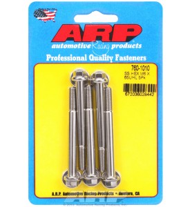 ARP Hardware - M6 x 1.00 x 65 hex SS bolts