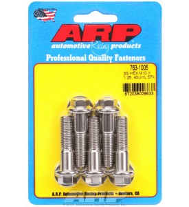 ARP Hardware - M10 x 1.25 x 40 hex SS bolts