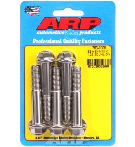 ARP Hardware - M10 x 1.25 x 60  hex SS bolts