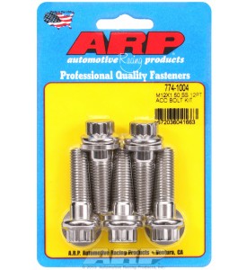 ARP Hardware - M12 x 1.50 x 40 12pt SS bolts