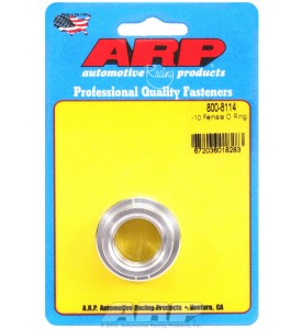 ARP Hardware -  -10 female O ring aluminum weld bung