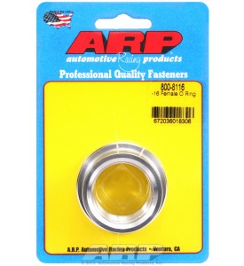ARP Hardware -  -16 female O ring aluminum weld bung