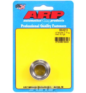 ARP Hardware -  -8 female O ring steel weld bung