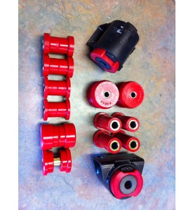 Front AND Rear  Urethane bushing kit for 2002 WITH Subframe Inserts