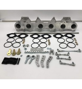 MANIFOLD KIT, Z Car Triple DCOE W/Linkage
