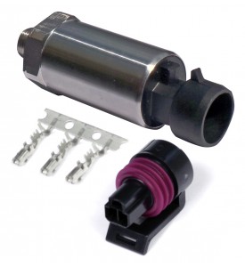 150 PSI (10 Bar) Motorsport Stainless Steel Diaphragm Fuel/Oil/Wastegate Pressure Sensor 1/8 NPT (inc plug & pins)