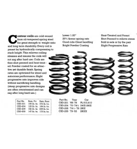 Contour Coils 280ZX