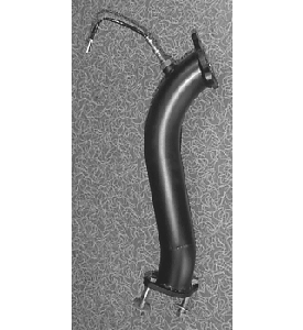 Mandrel Bent Downpipes With 3 wire heated 02 sensor