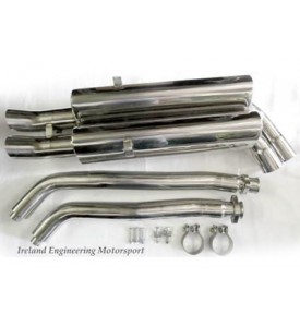 Dual-Muffler Stainless Steel Exhaust System for E36