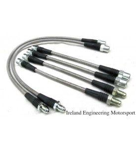 Stainless Braided Brake Hoses for E36 - DOT Approved