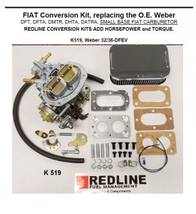 FIAT X19 Weber Kit 