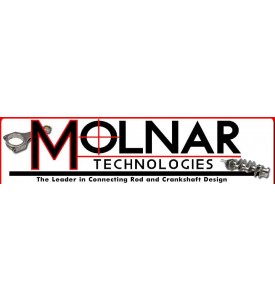 Molnar ROTAX 1503 4 TecForged 4340 Con. Rod Set