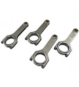 H-Beam Connecting Rods For 92-01 HONDA H22 DOHC Prelude 2.2L , 4 pcs , 5.630"