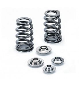 Dual valve spring kit 83lbs @ 35mm (16) SPR-TS1015 + (16)RET-TS5.5/T1 + (16)SEAT-DUR1 + OEM 